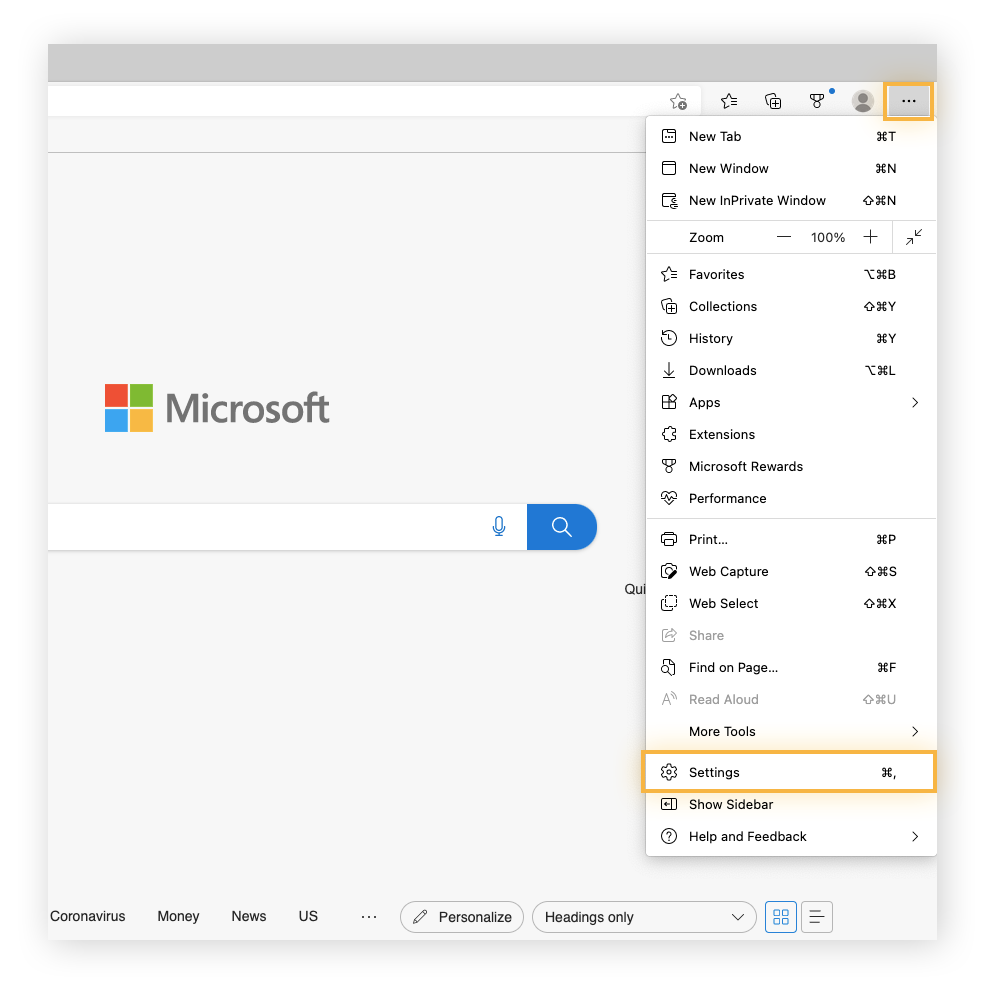 C mo borrar su cach en microsoft edge avg